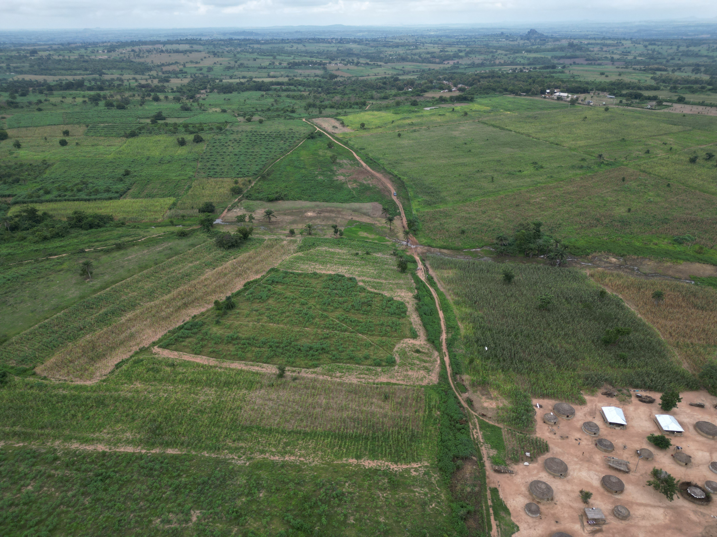 🛰️ Aerial Image of the Farmland Estate Layout Image 2