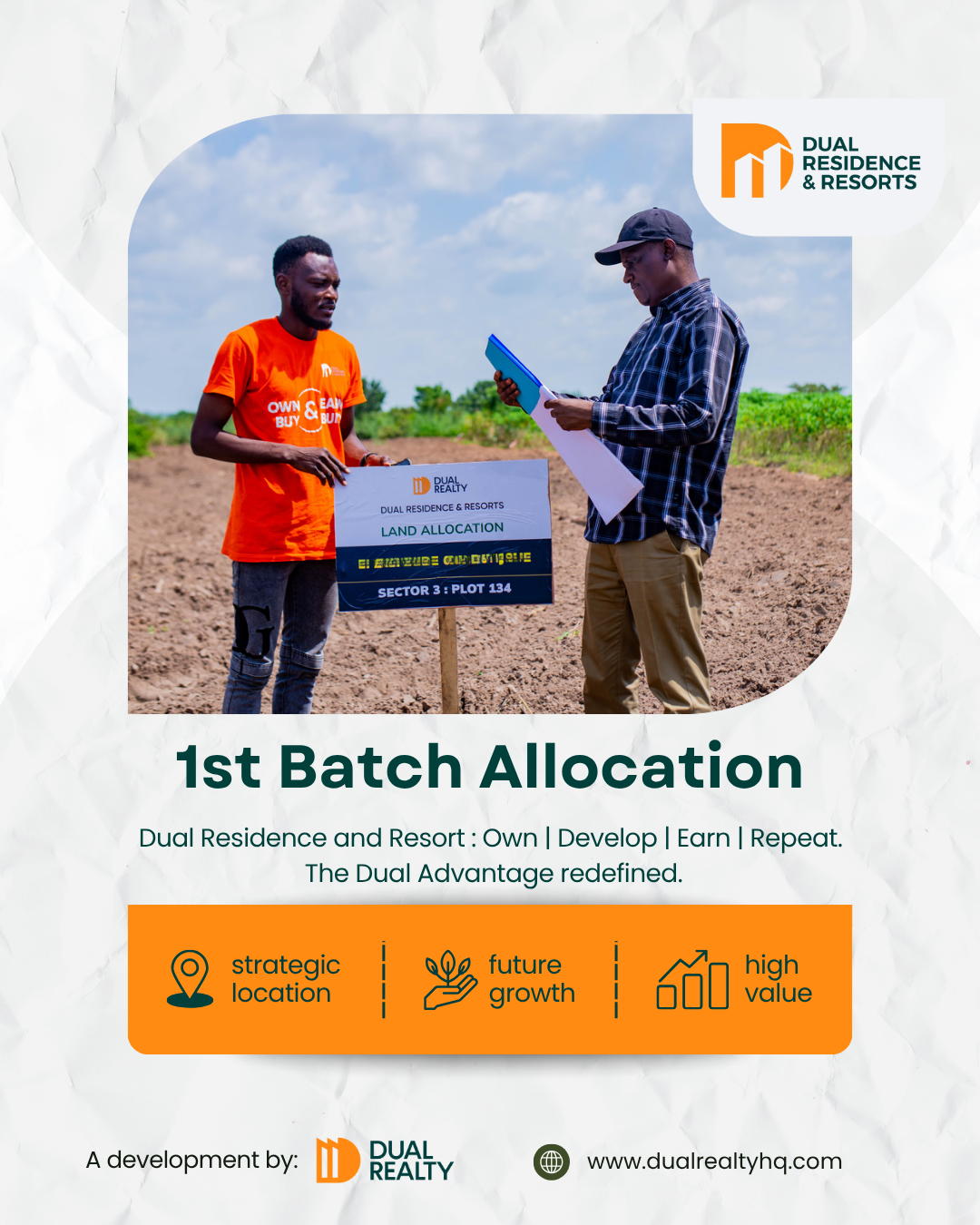 First Batch Allocation of Dual Residence and Resort Image 1